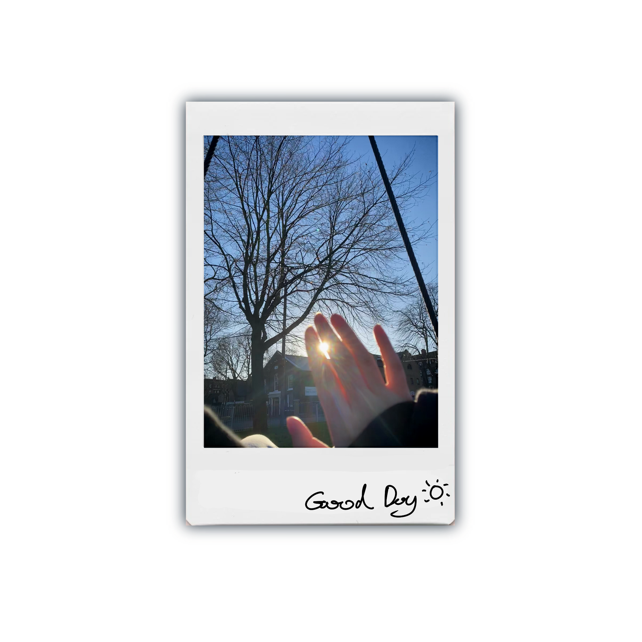 Polaroid sticker
